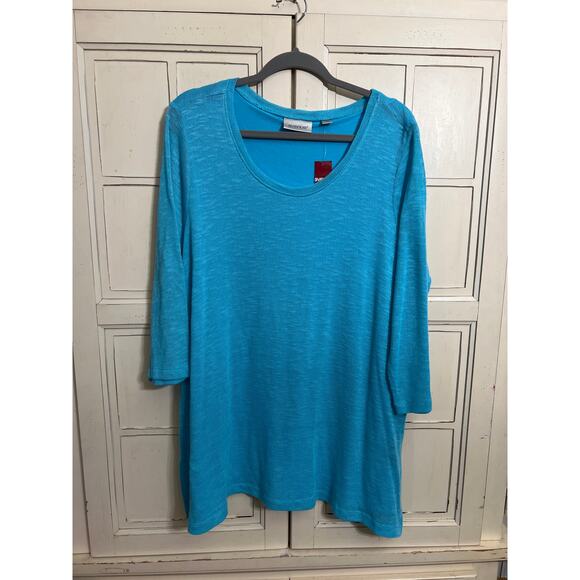 Avenue Sweaters - NWT Avenue size 18/20 teal lightweight sweater
